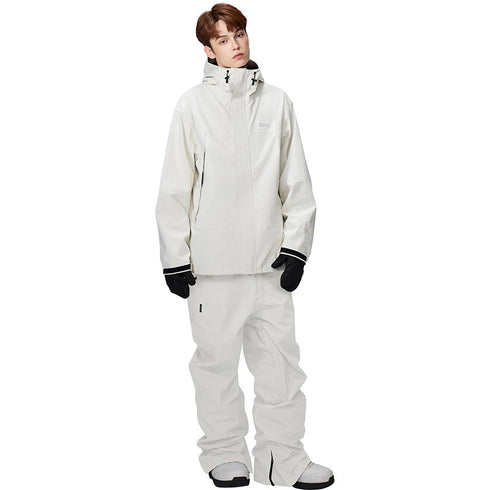 【OUTLET】ASHGREEM スノーボードウェア 上下セット 3レイヤー マウンテンジャケット ソリッドパンツ | AG-30SET