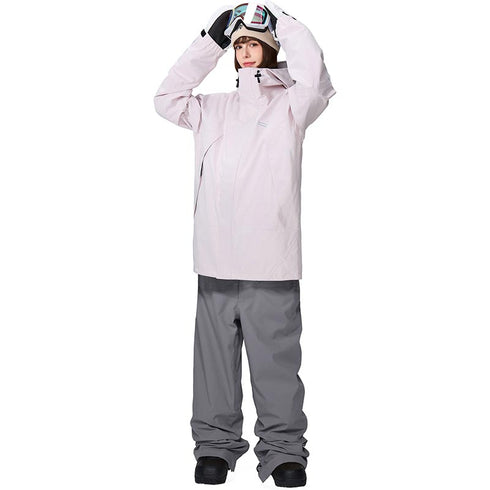 【OUTLET】ASHGREEM スノーボードウェア 上下セット 3レイヤー マウンテンジャケット ソリッドパンツ | AG-30SET