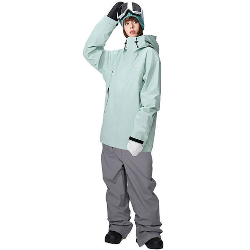 【OUTLET】ASHGREEM スノーボードウェア 上下セット 3レイヤー マウンテンジャケット ソリッドパンツ | AG-30SET