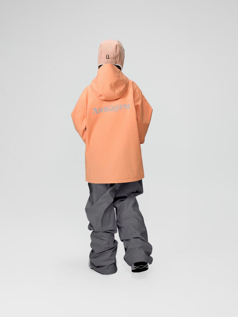 【OUTLET】ASHGREEM スノーボードウェア 上下セット 3レイヤー マウンテンジャケット ソリッドパンツ | AG-30SET