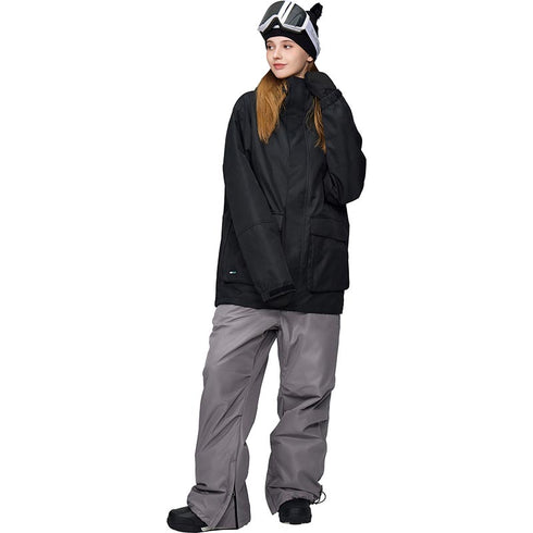 【OUTLET】ASHGREEM スノーボードウェア カーゴポケットジャケット 上下セット | AG-25SET