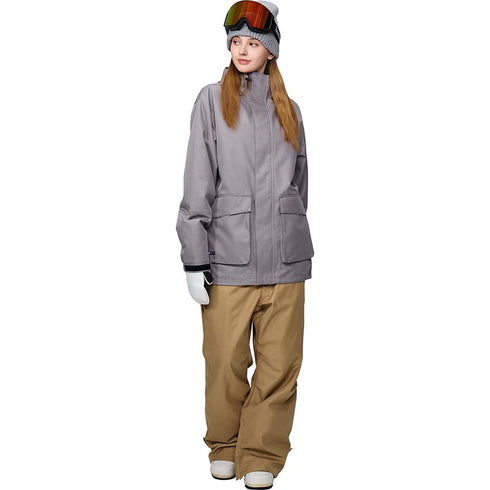 【OUTLET】ASHGREEM スノーボードウェア カーゴポケットジャケット 上下セット | AG-25SET