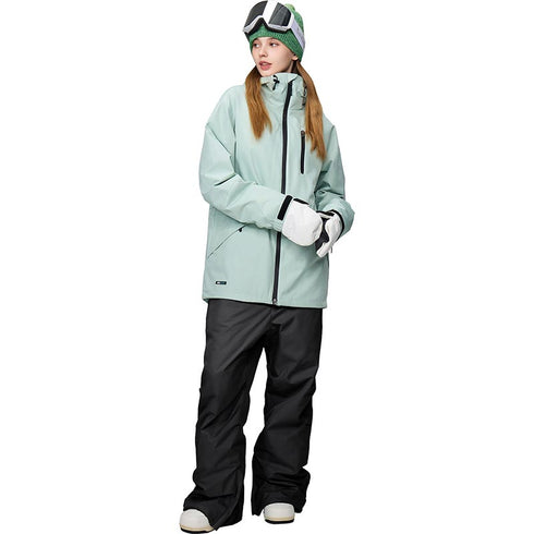 【OUTLET】ASHGREEM スノーボードウェア 止水ファスナージャケット 上下セット | AG-26SET