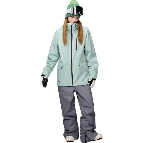 【OUTLET】ASHGREEM スノーボードウェア 止水ファスナージャケット 上下セット | AG-26SET