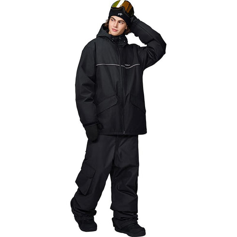 【OUTLET】ASHGREEM スノーボードウェア 上下セット フラップジャケット カーゴパンツ | AG-11SET