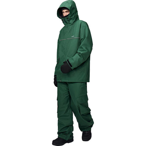 【OUTLET】ASHGREEM スノーボードウェア 上下セット フラップジャケット カーゴパンツ | AG-11SET