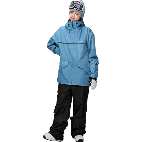 【OUTLET】ASHGREEM スノーボードウェア 上下セット フラップジャケット カーゴパンツ | AG-11SET