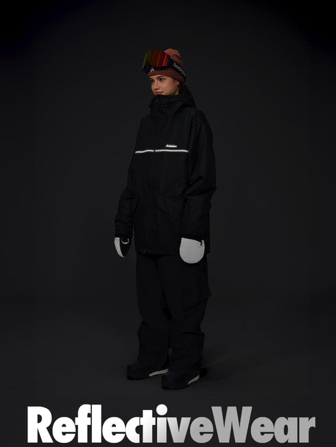 【OUTLET】ASHGREEM スノーボードウェア 上下セット フラップジャケット カーゴパンツ | AG-11SET