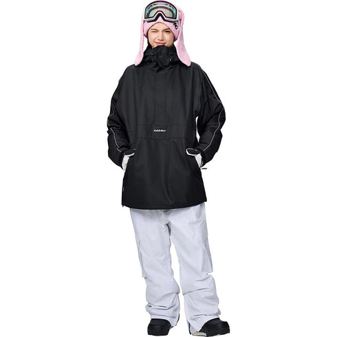 【OUTLET】ASHGREEM スノーボードウェア ショルダーパイピングプルオーバー 上下セット | AG-12SET