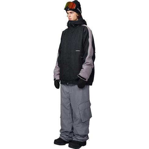 【OUTLET】ASHGREEM スノーボードウェア 上下セット ラグランジャケット カーゴパンツ | AG-13SET