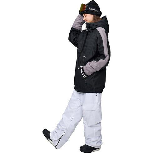 【OUTLET】ASHGREEM スノーボードウェア 上下セット ラグランジャケット カーゴパンツ | AG-13SET