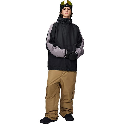 【OUTLET】ASHGREEM スノーボードウェア 上下セット ラグランジャケット カーゴパンツ | AG-13SET