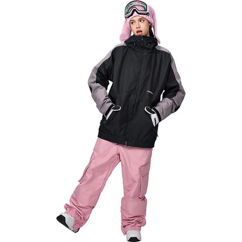 【OUTLET】ASHGREEM スノーボードウェア 上下セット ラグランジャケット カーゴパンツ | AG-13SET