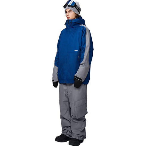 【OUTLET】ASHGREEM スノーボードウェア 上下セット ラグランジャケット カーゴパンツ | AG-13SET