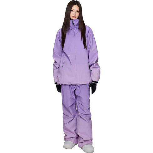 ASHGREEM スノーボードウェア 上下セット 3レイヤー グラデーションジャケット グラデーションパンツ | AG-42SET