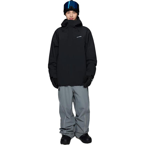 ASHGREEM スノーボードウェア 上下セット 3レイヤー マウンテンジャケット パイピングパンツ | AG-44SET