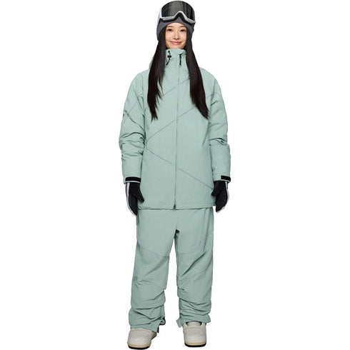 ASHGREEM スノーボードウェア 上下セット パイピングジャケット パイピングパンツ | AG-50SET