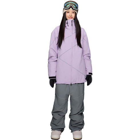 ASHGREEM スノーボードウェア 上下セット パイピングジャケット パイピングパンツ | AG-50SET