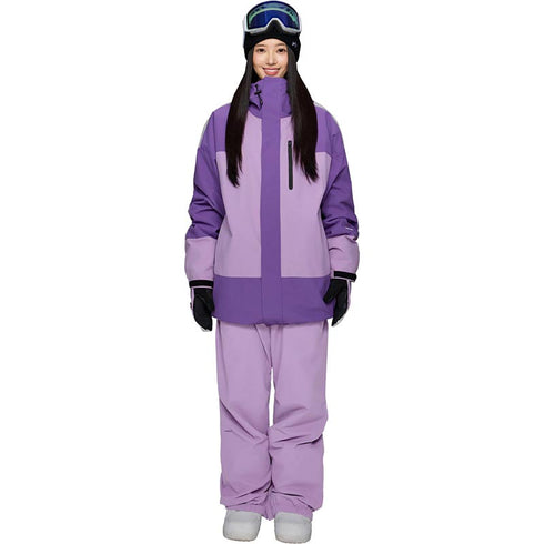 ASHGREEM スノーボードウェア 上下セット パターンジャケット ソリッドパンツ | AG-63SET