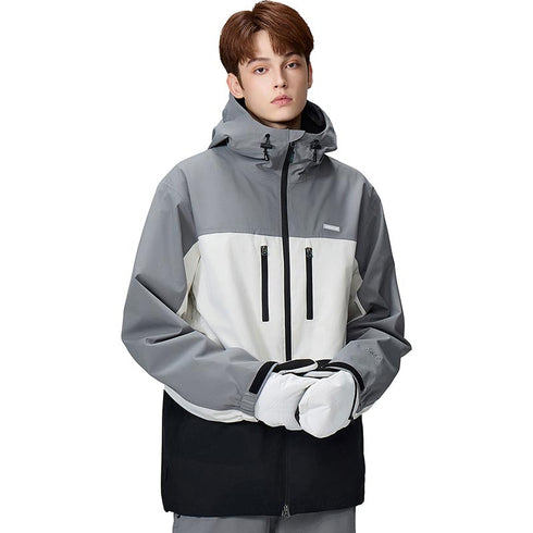 【OUTLET】ASHGREEM スノーボードウェア 3レイヤー 3色切替ジャケット | AGJ3L-211