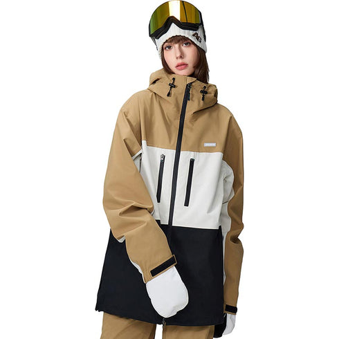 【OUTLET】ASHGREEM スノーボードウェア 3レイヤー 3色切替ジャケット | AGJ3L-211