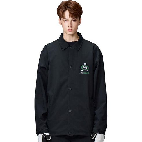 【OUTLET】ASHGREEM スノーボードウェア 3レイヤー コーチジャケット | AGJ3L-213
