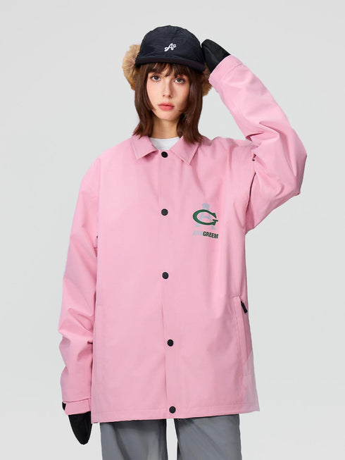 【OUTLET】ASHGREEM スノーボードウェア 3レイヤー コーチジャケット | AGJ3L-213