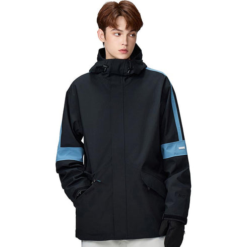 【OUTLET】ASHGREEM スノーボードウェア 3レイヤー アーム切替ジャケット | AGJ3L-214