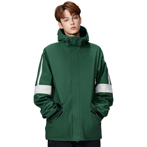 【OUTLET】ASHGREEM スノーボードウェア 3レイヤー アーム切替ジャケット | AGJ3L-214