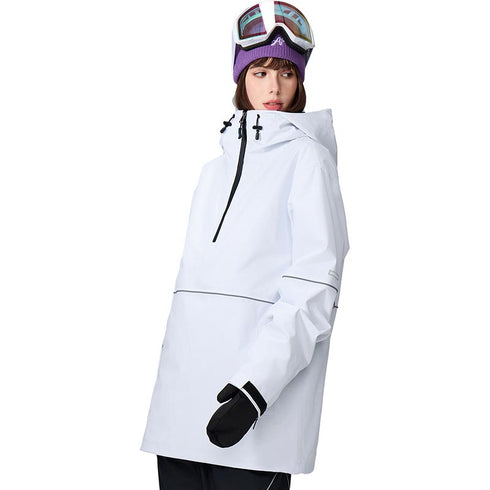 【OUTLET】ASHGREEM スノーボードウェア 3レイヤー パイピングプルオーバー | AGJ3L-215