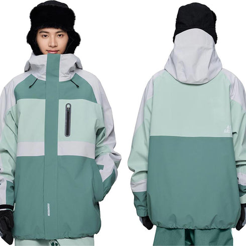 ASHGREEM スノーボードウェア 3レイヤー ブロックジャケット | AGJ3L-216