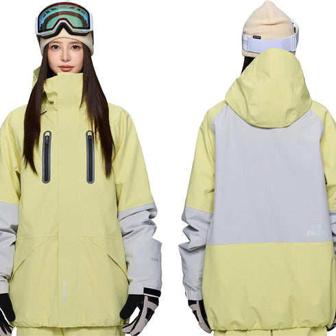 ASHGREEM スノーボードウェア 3レイヤー 切り返しジャケット | AGJ3L-217