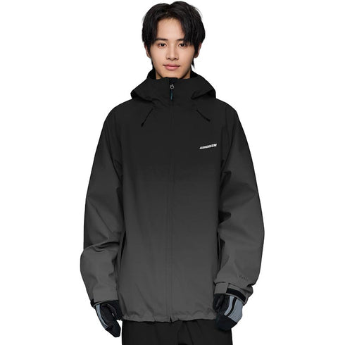 ASHGREEM スノーボードウェア 3レイヤー グラデーションジャケット | AGJ3L-219