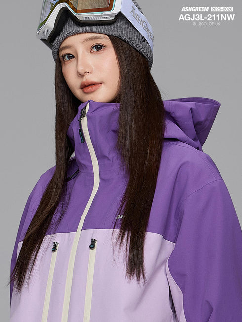 ASHGREEM スノーボードウェア 3レイヤー 3色ジャケット | AGJ3L-211NW