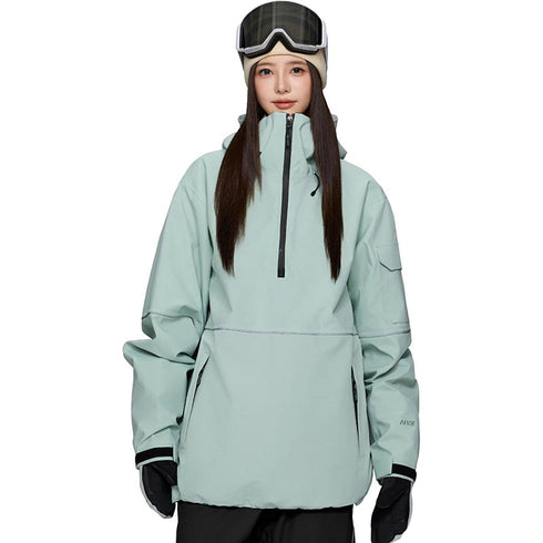 ASHGREEM スノーボードウェア 3レイヤー パイピングプルオーバー | AGJ3L-215NW