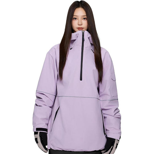 ASHGREEM スノーボードウェア 3レイヤー パイピングプルオーバー | AGJ3L-215NW