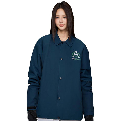 ASHGREEM スノーボードウェア 3レイヤー コーチジャケット | AGJ3L-213NW