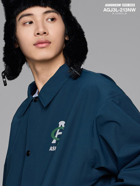 ASHGREEM スノーボードウェア 3レイヤー コーチジャケット | AGJ3L-213NW