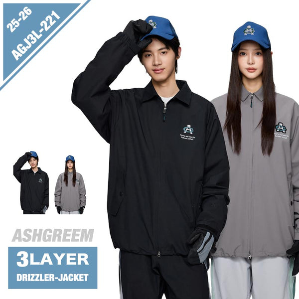ASHGREEM スノーボードウェア 3レイヤー ドリズラージャケット | AGJ3L-221