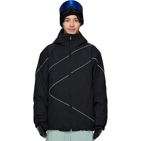 ASHGREEM スノーボードウェア パイピングジャケット | AGJ-1234NW