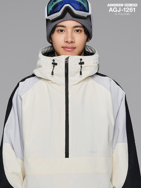 ASHGREEM スノーボードウェア プルオーバージャケット | AGJ-1261NW