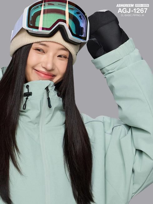 ASHGREEM スノーボードウェア 袖パイピングジャケット | AGJ-1267