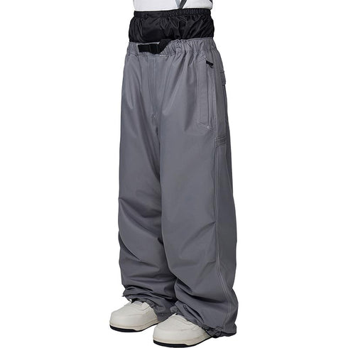 【OUTLET】ASHGREEM スノーボードウェア ステッチスーパービッグパンツ | AGP-1322