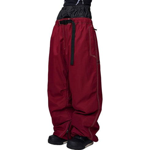 【OUTLET】ASHGREEM スノーボードウェア ステッチスーパービッグパンツ | AGP-1322