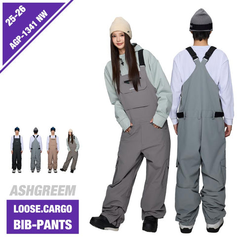 ASHGREEM スノーボードウェア オーバーカーゴパンツ | AGP-1341NW