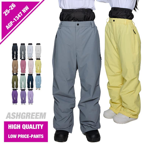 ASHGREEM スノーボードウェア ソリッドパンツ | AGP-1347NW