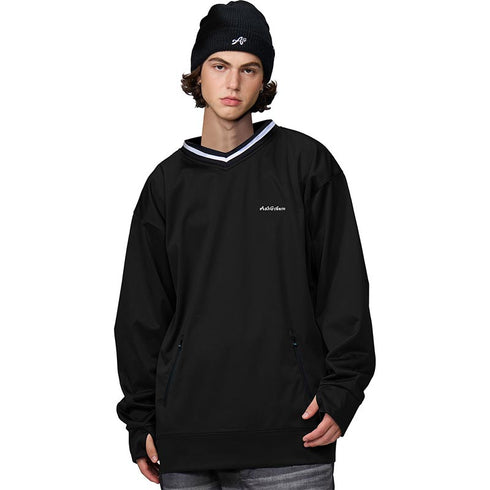 【OUTLET】ASHGREEM ボンディングVネックピステ ジャケット | AGAP-3800