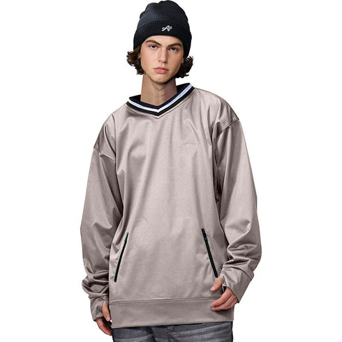 【OUTLET】ASHGREEM ボンディングVネックピステ ジャケット | AGAP-3800