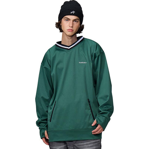 【OUTLET】ASHGREEM ボンディングVネックピステ ジャケット | AGAP-3800