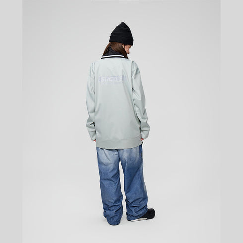 【OUTLET】ASHGREEM ボンディングVネックピステ ジャケット | AGAP-3800